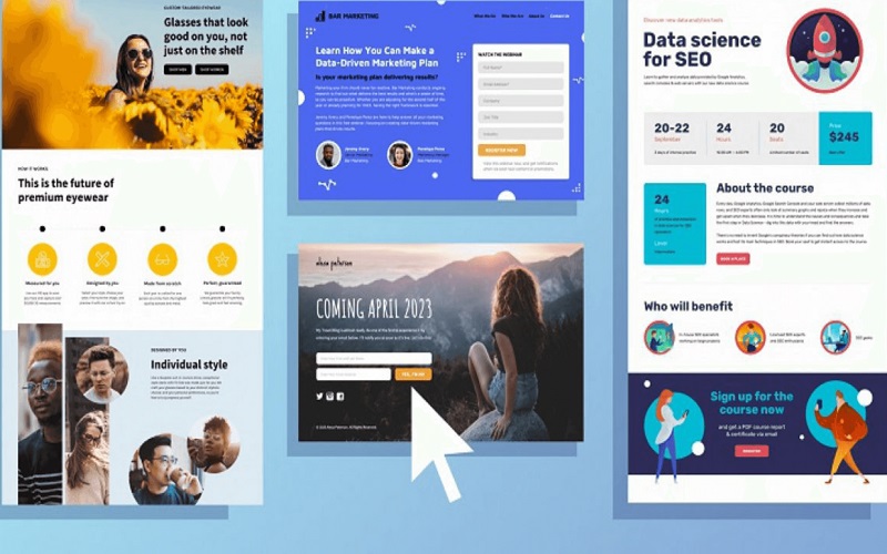 xây dựng Pre-landing page